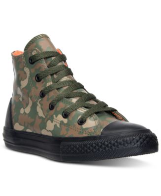 Converse Little Boys Chuck Taylor All Star Hi Rubber Camo Casual Sneakers from Finish Line Macy s