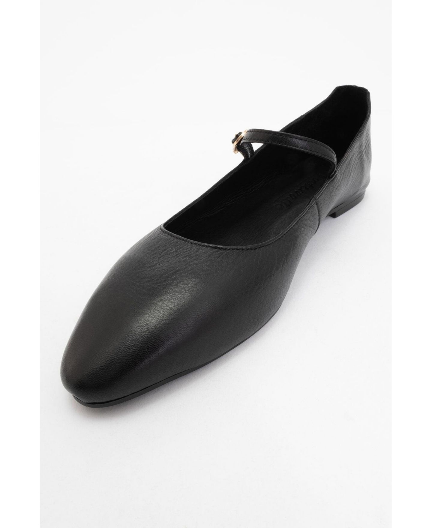 Женские кожаные туфли Мэри Джейн Forever & Always Shoes Lara, цвет: Чёрный кожаный — фото 4