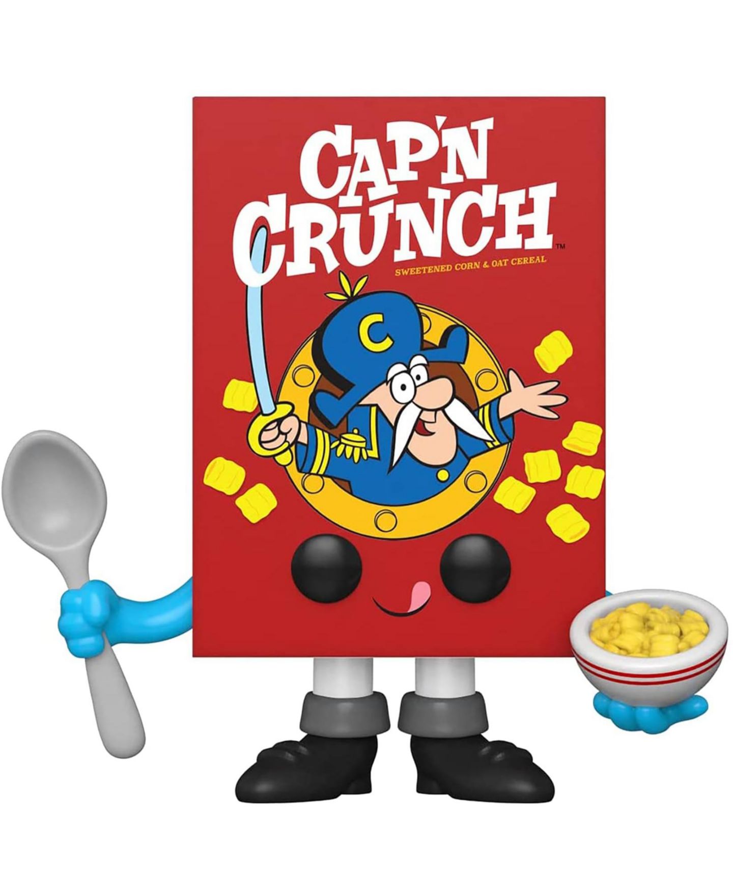 Детская фигурка Funko Pop! Cap'N Crunch Cereal Box 3.75" Vinyl Figure, Ages 3+ — фото 1