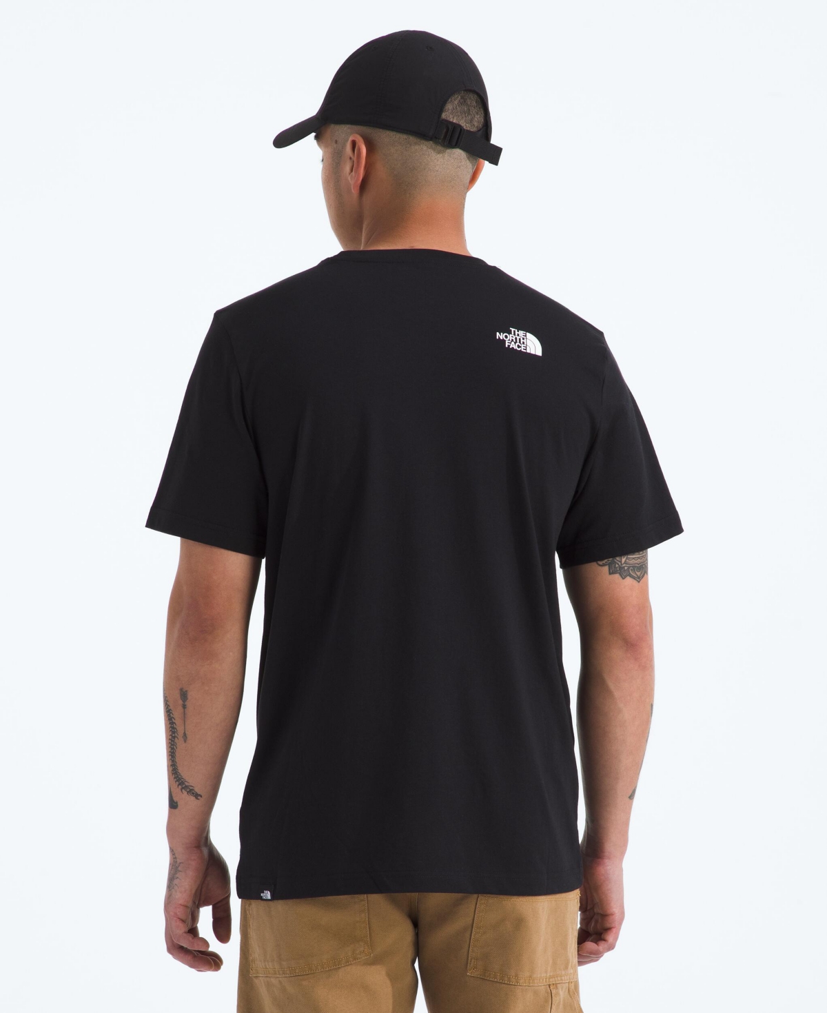 Shop The North Face Men's Short Sleeve Fine T-shirt In Black