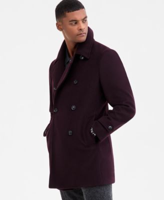 Men's Modern Fit Peacoat 