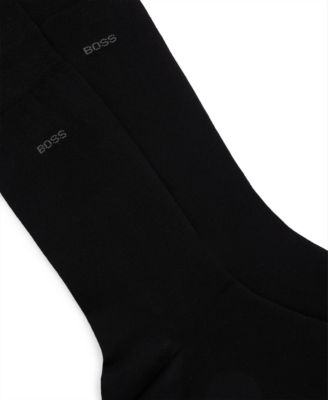 Мужские носки BOSS by Hugo Boss из смеси египетского хлопка в двух упаковках