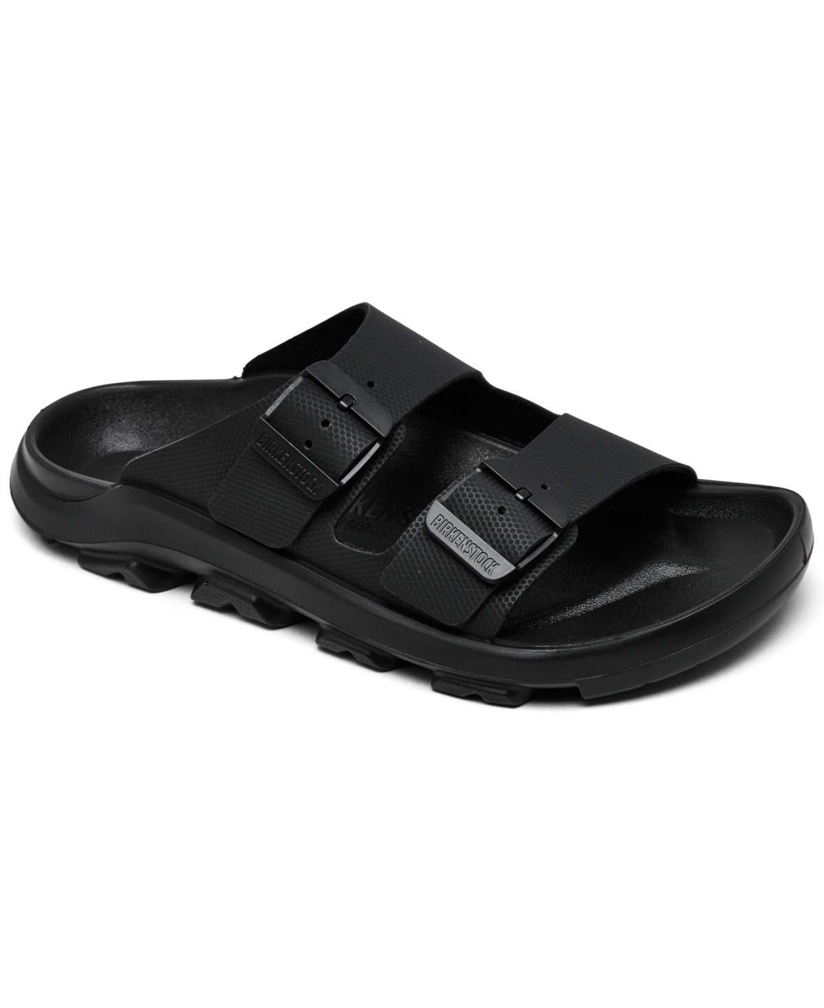 Shop Birkenstock Women's Mogami 2 Birko-flor Strap Sandals From Finish Line In Apex Black