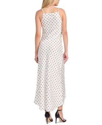 Women's Cemona Printed Faux-Wrap Sleeveless Dress