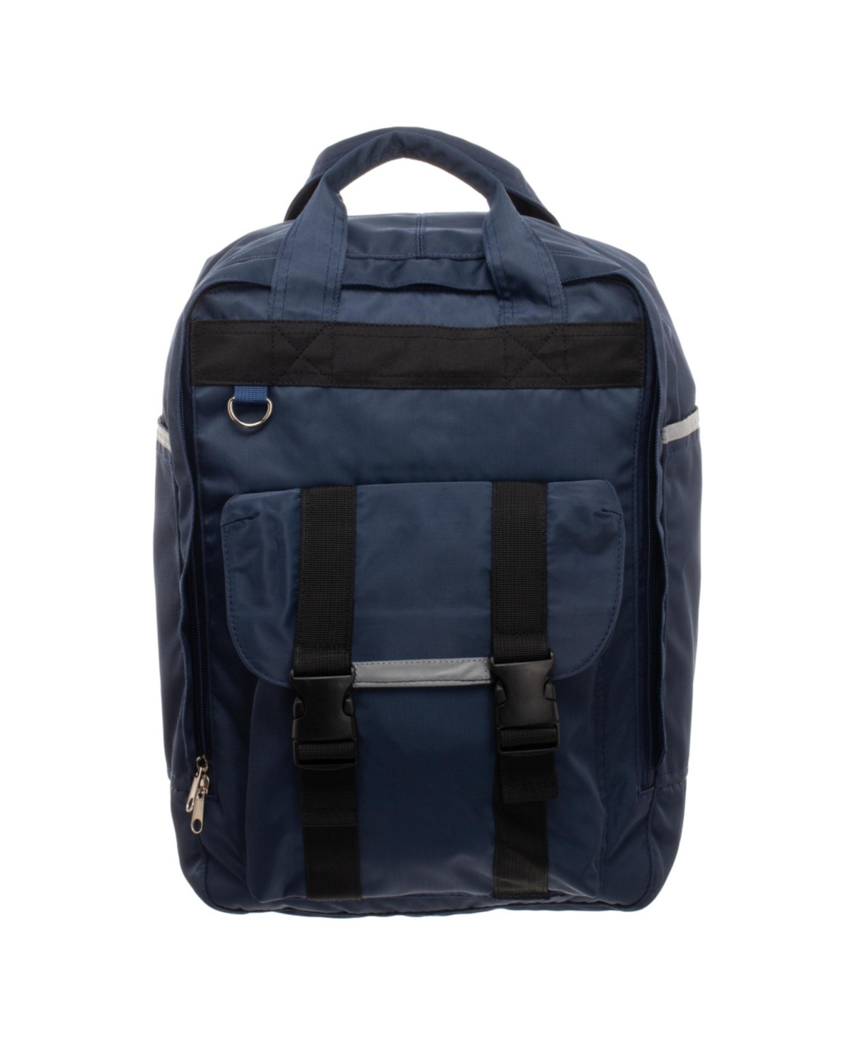 Men's Square Backpack - Grey Built Up Backpack for Men - Multicolored