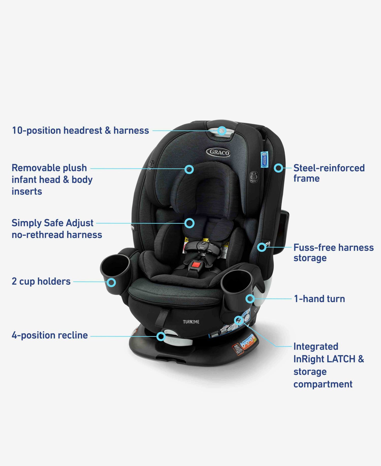 Baby Turn2Me 3-in-1 Car Seat