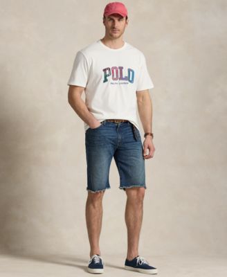 Men's Big & Tall Plaid-Logo Jersey T-Shirt