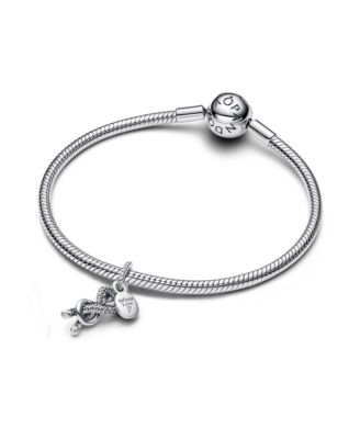 Подвески из стерлингового серебра с узлом бесконечности Pandora Pave Pave Infinity Knot