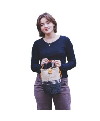 Balance Handmade Sisal Gift Wine Bag