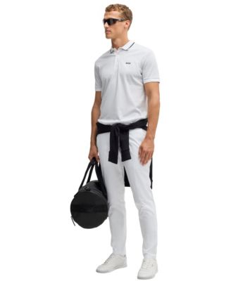 Men's Jacquard Regular-Fit Paddy Polo