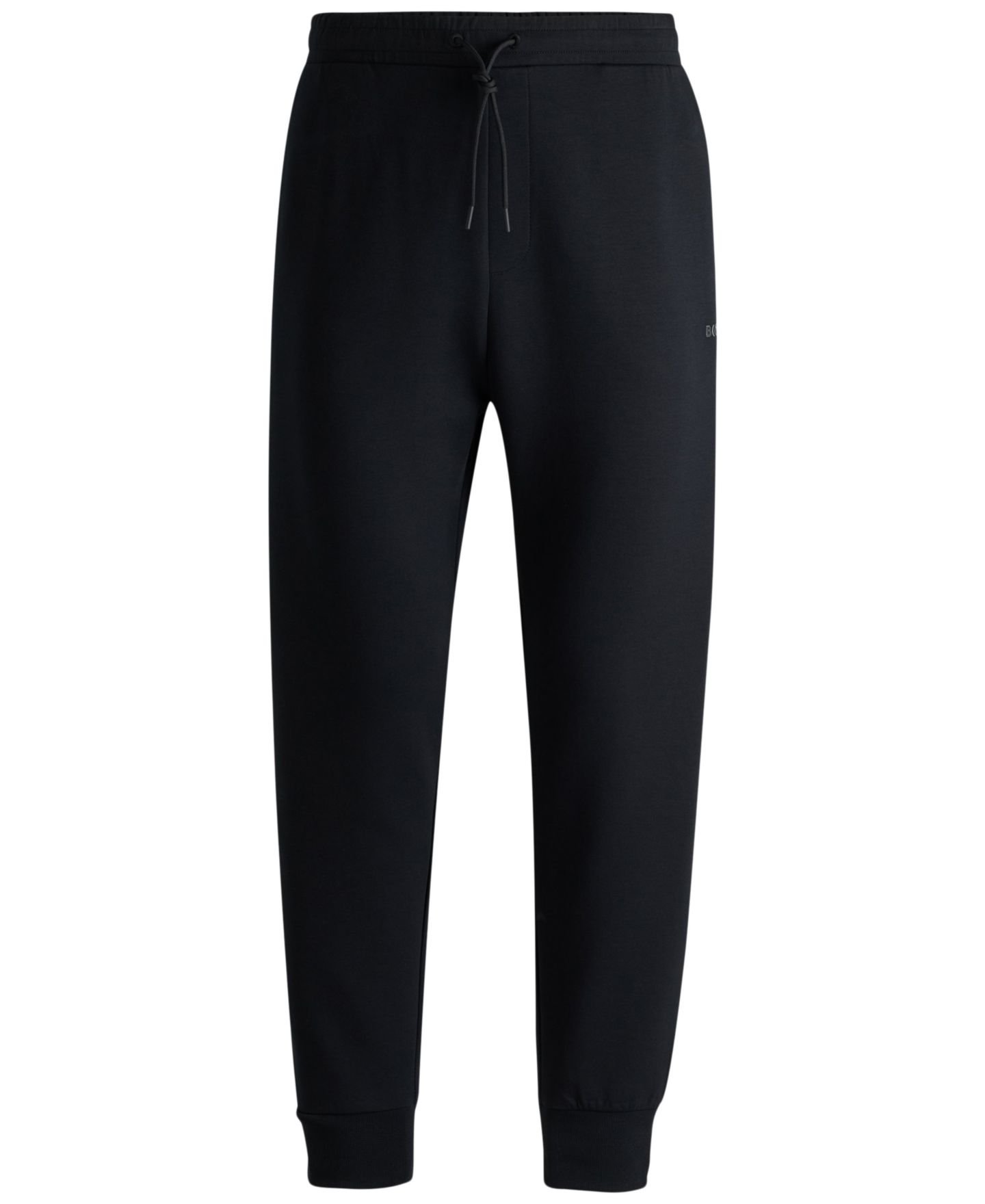 Мужские брюки Hugo Boss Logo Print Tracksuit Bottoms, цвет: Чёрный — фото 6