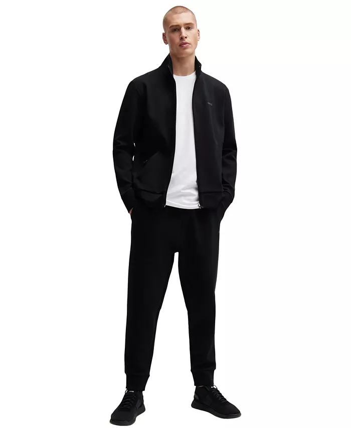 Men's Contrast Logo Regular-Fit T-Shirt - thumbnail 4