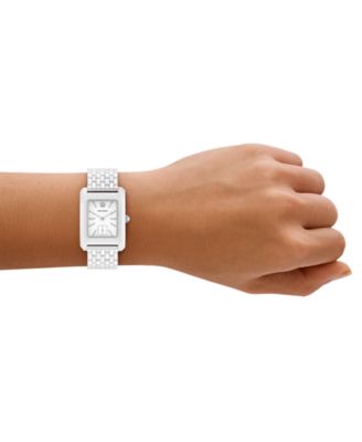 Women's The Eleanor White Ceramic Bracelet Watch 31mm