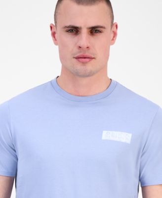 Мужская потертая футболка GUESS с логотипом Crewneck