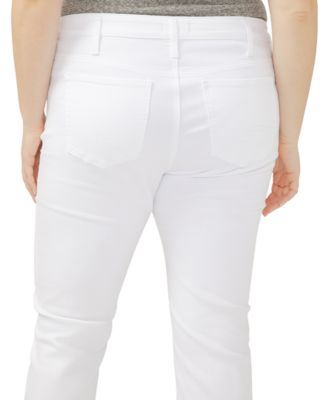 Silver Jeans Co. Джинсы-капри Elyse средней посадки комфортного кроя большого размера Elyse.