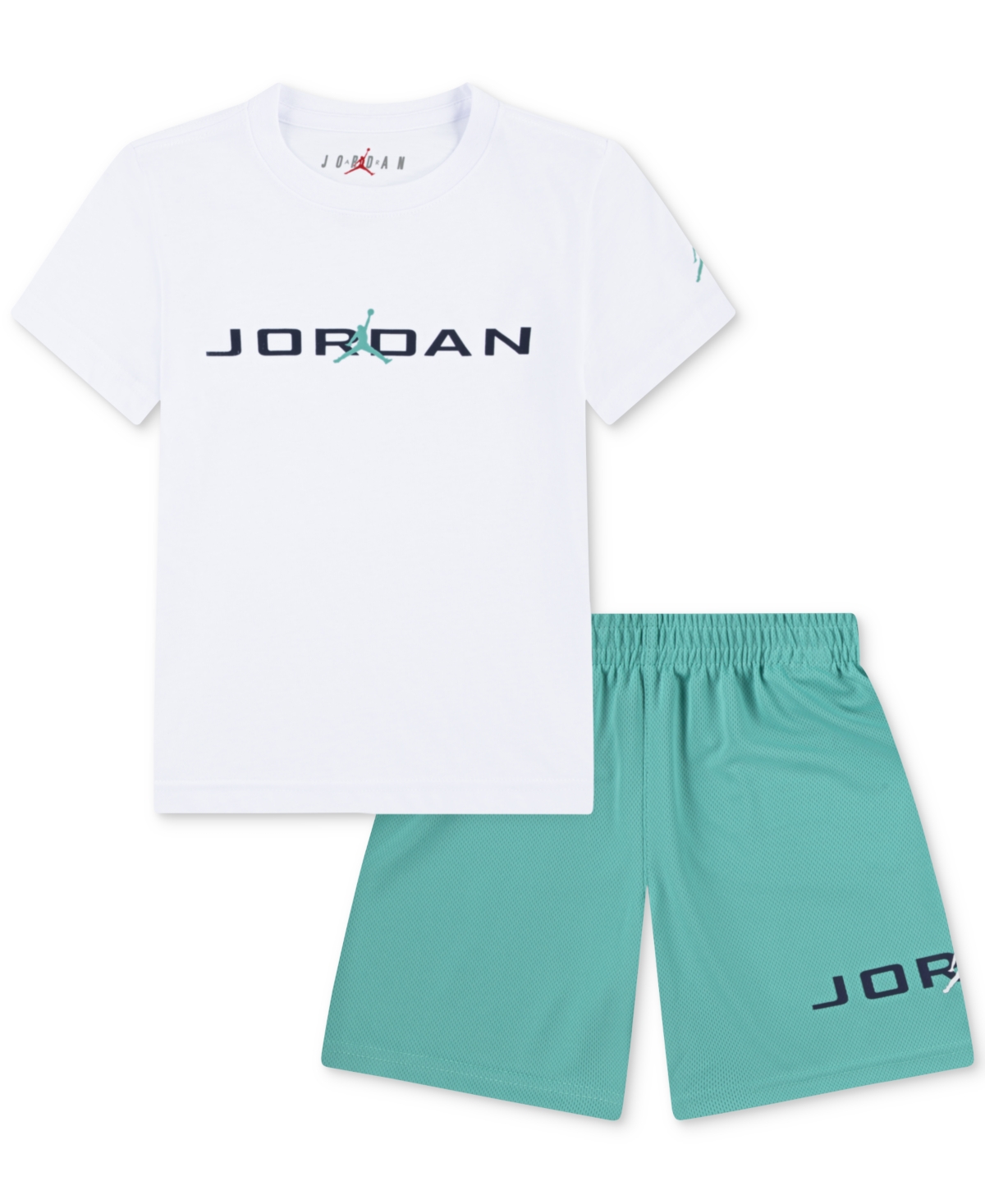 Jordan Toddler Boys 2-piece Mj Baseline Mesh Shorts And T-shirt Set