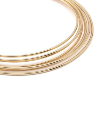 Robert Lee Morris Soho Layered Wire Collar Necklace