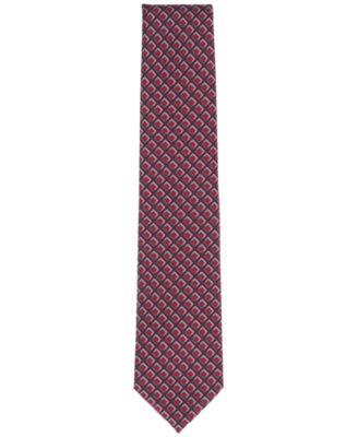 Perry Ellis Men's Buttaro Grid-Pattern Tie