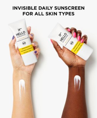Hello Sunshine Invisible Face Sunscreen SPF 50, 1.6 oz