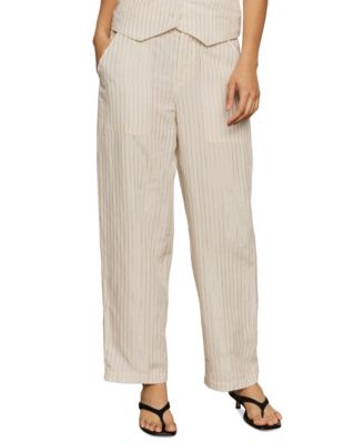 Непринужденные женские брюки-крузеры в полоску Sanctuary