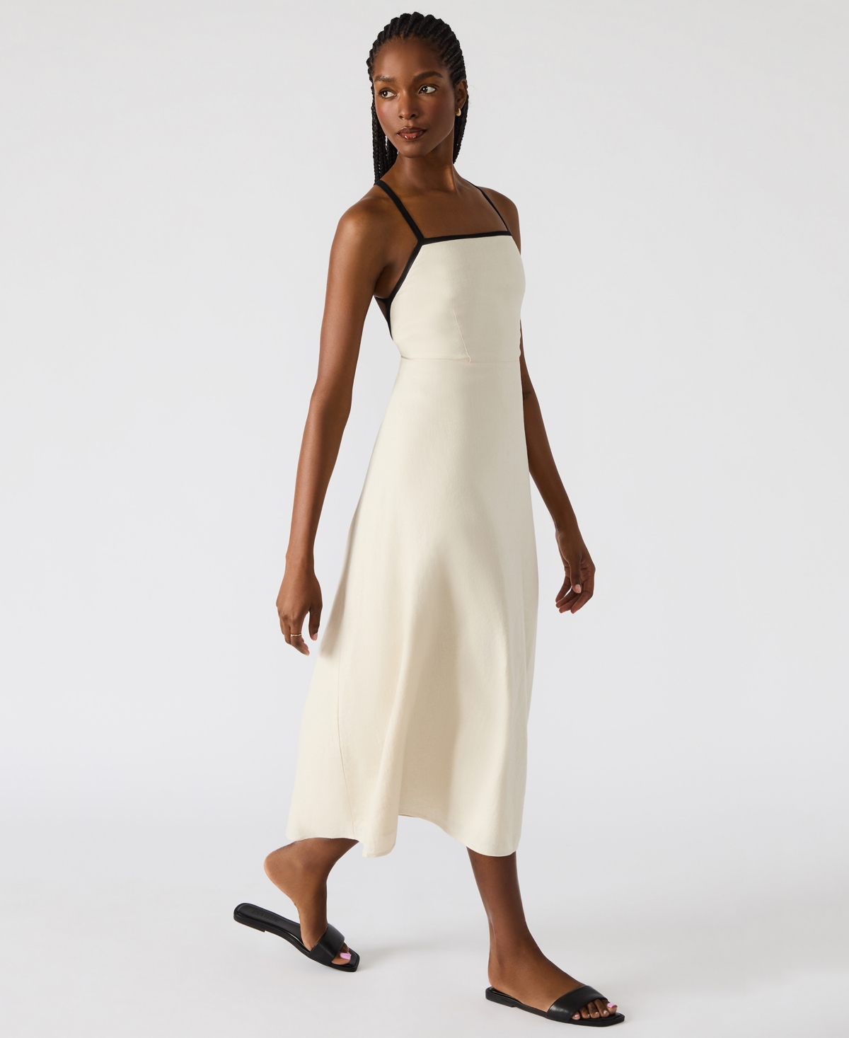 Steve Madden Riyan Linen Blend A-line Sundress