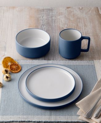 Colortex Stone Stax Salad Plates, Set of 4