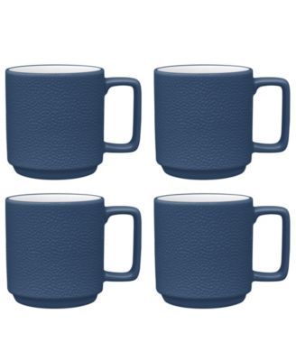 Colortex Stone Stax Mugs, Set of 4