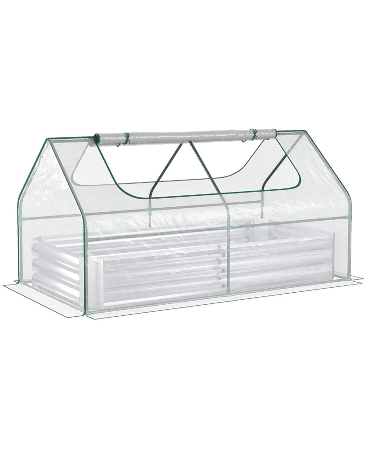 Greenhouse &#x2013; Sturdy and Spacious Structure for Year-Round Plant Growth and Gardening - Clear