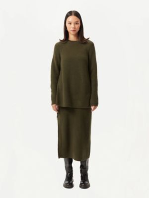 Женский кашемировый свитер Gobi Cashmere с боковыми молниями