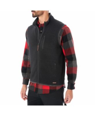 Smiths Workwear Mens Full-Zip Sweater Fleece Vest 7590₽