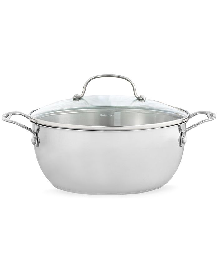 Cuisinart Chef's Classic Stainless Steel 1.5 Qt. Covered Saucepan - Macy's