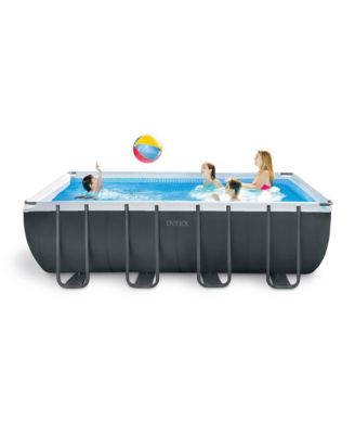 Ultra 18'x 9'x52" Ultra XTR Rectangular Frame Swimming Pool & Solar Cover