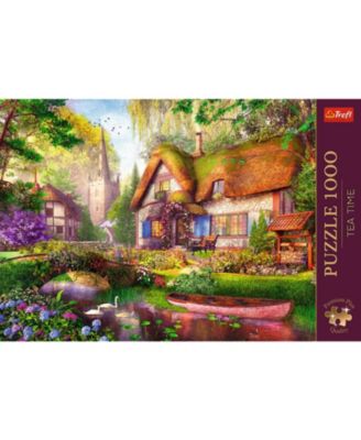 Premium Plus 1000 Piece Puzzle - The Woodland Cottage