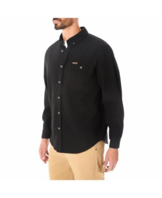 Smith's Workwear Men's Long Sleeve Extra Heavyweight Chamois Flannel Shirt