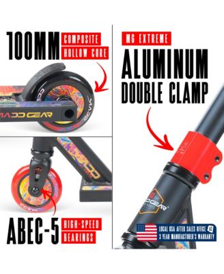 Pro Stunt Scooter for Kids Ages 5+ – Lightweight Durable Trick Scooter for Skatepark and Street – MG2 - Frenzy
