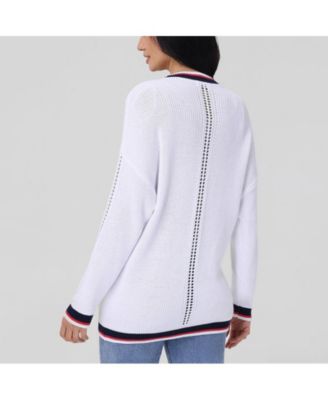 525 Женский кардиган в полоску от Janet Varsity