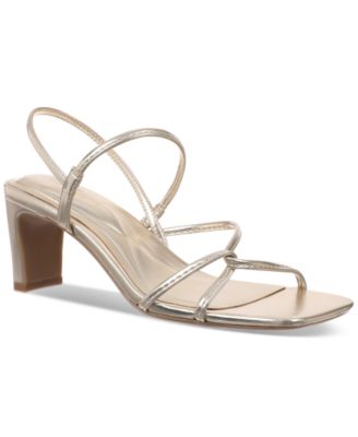 On 34th - Women's Cloverr Strappy Block-Heel Sandals