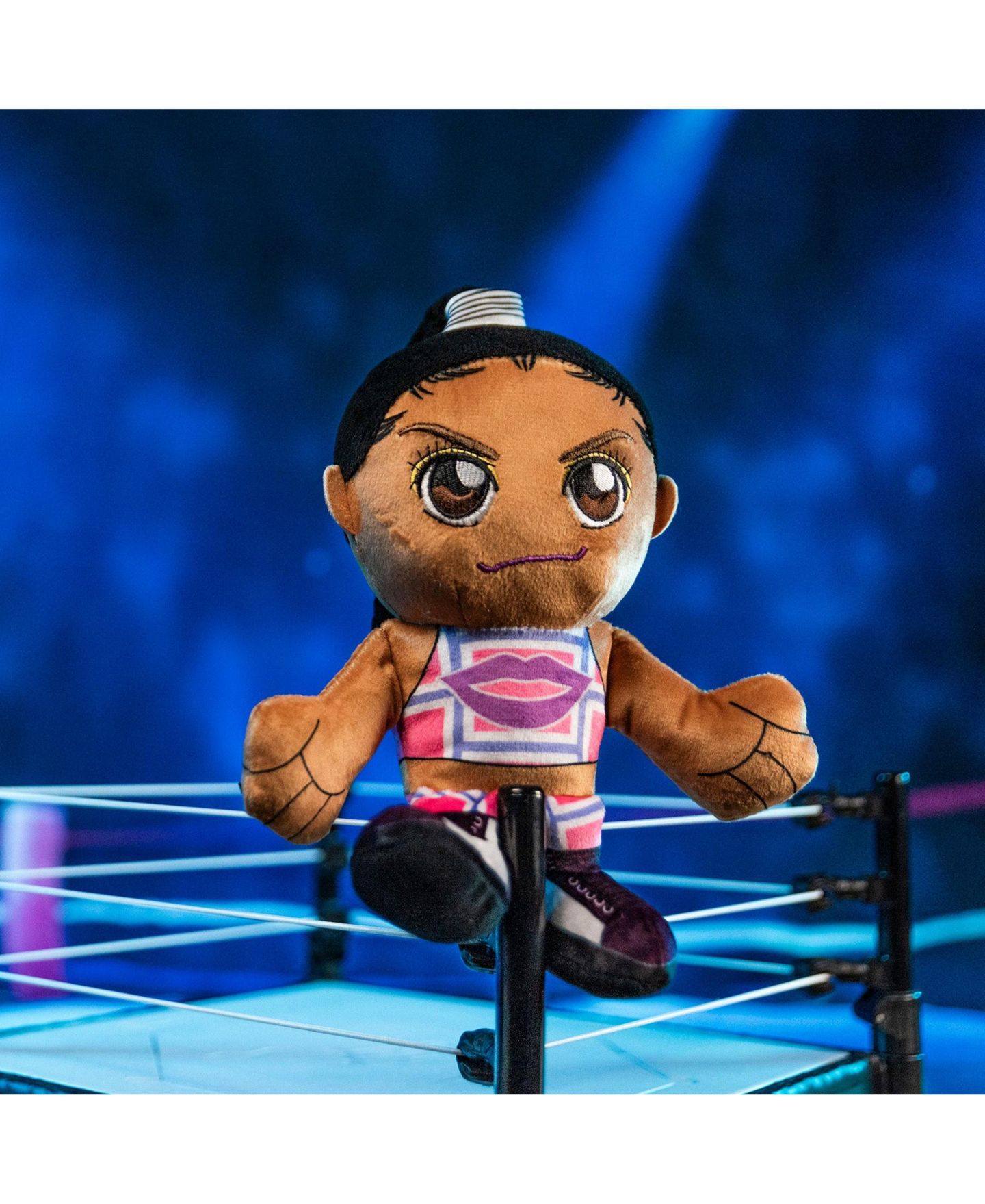 Детская мягкая игрушка Bleacher Creatures Bianca Belair 8" Kuricha Plush — фото 2