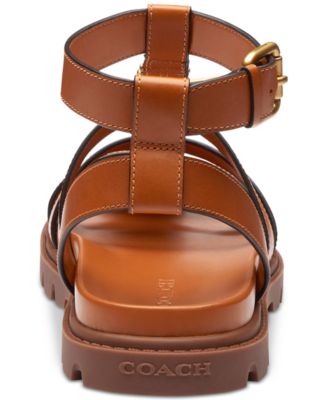 Women's Sculpted C Leather Fisherman Sandals