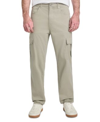 GUESS - Men's Julianne Sateen Slim-Fit Cargo Pants