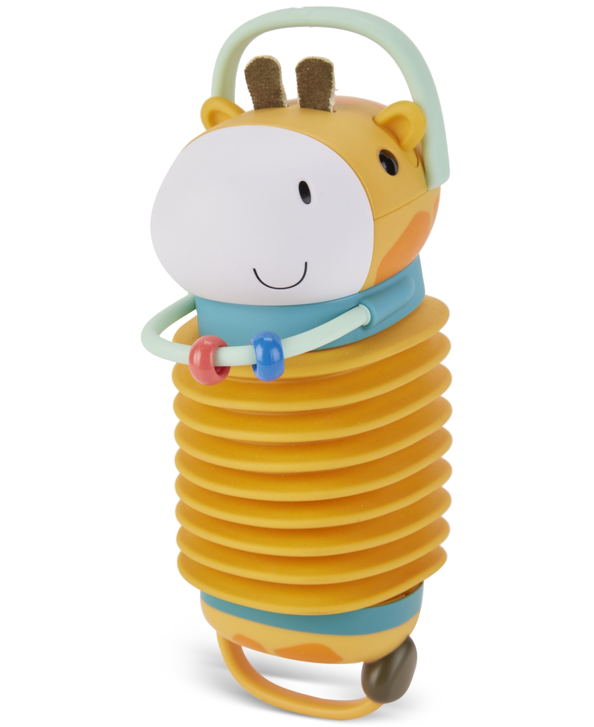 Skip Hop Jungle Beats Giraffe Accordion Toy In Yellow