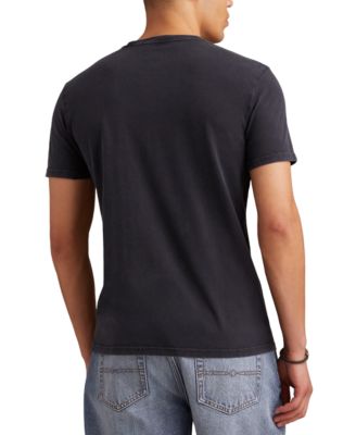 Мужская футболка с коротким рукавом и круглым вырезом от бренда Lucky Brand с изображением Джими Хендрикса