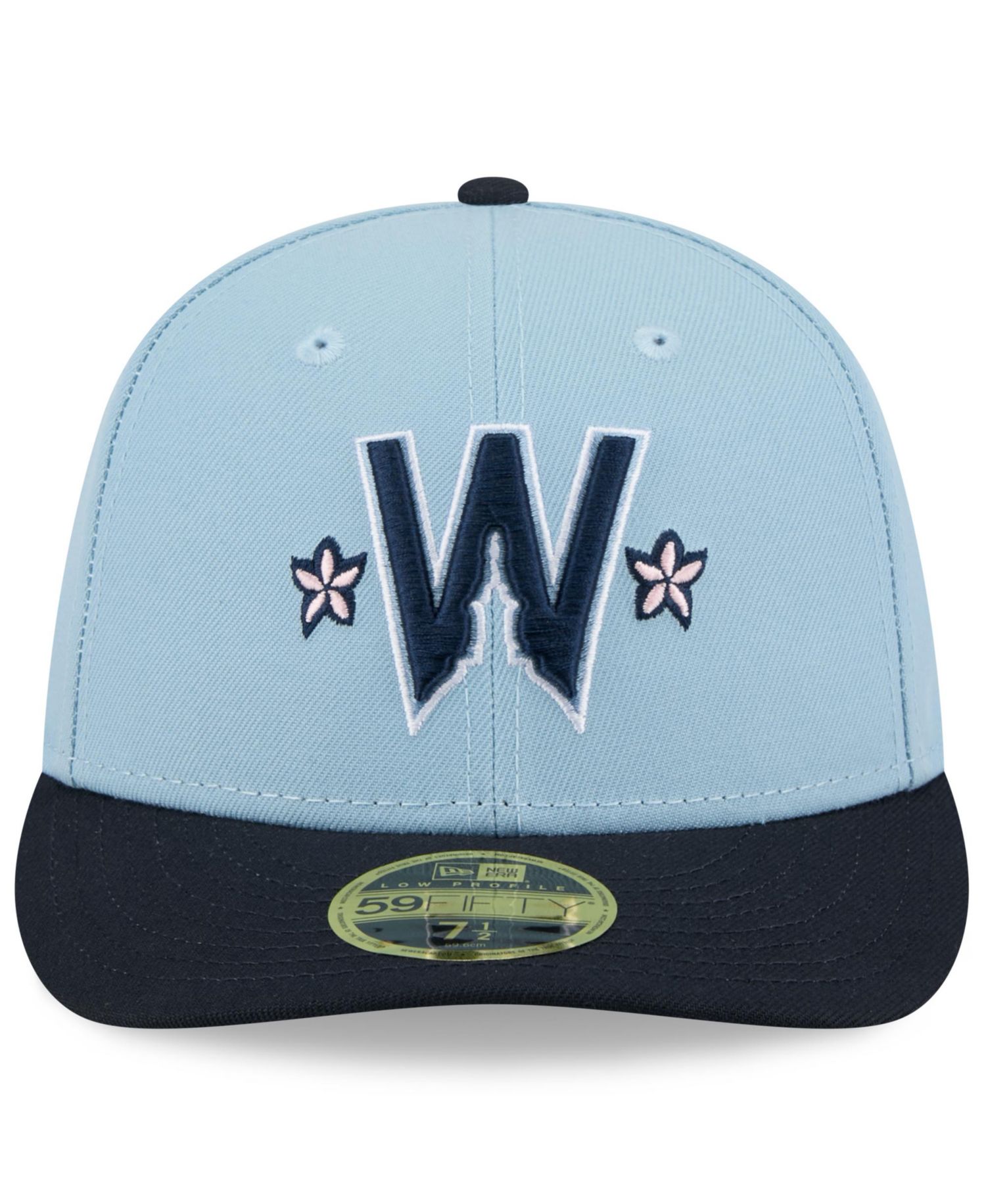 Men's Black Washington Nationals 2025 City Connect Low Profile 58FIFTY Fitted Hat