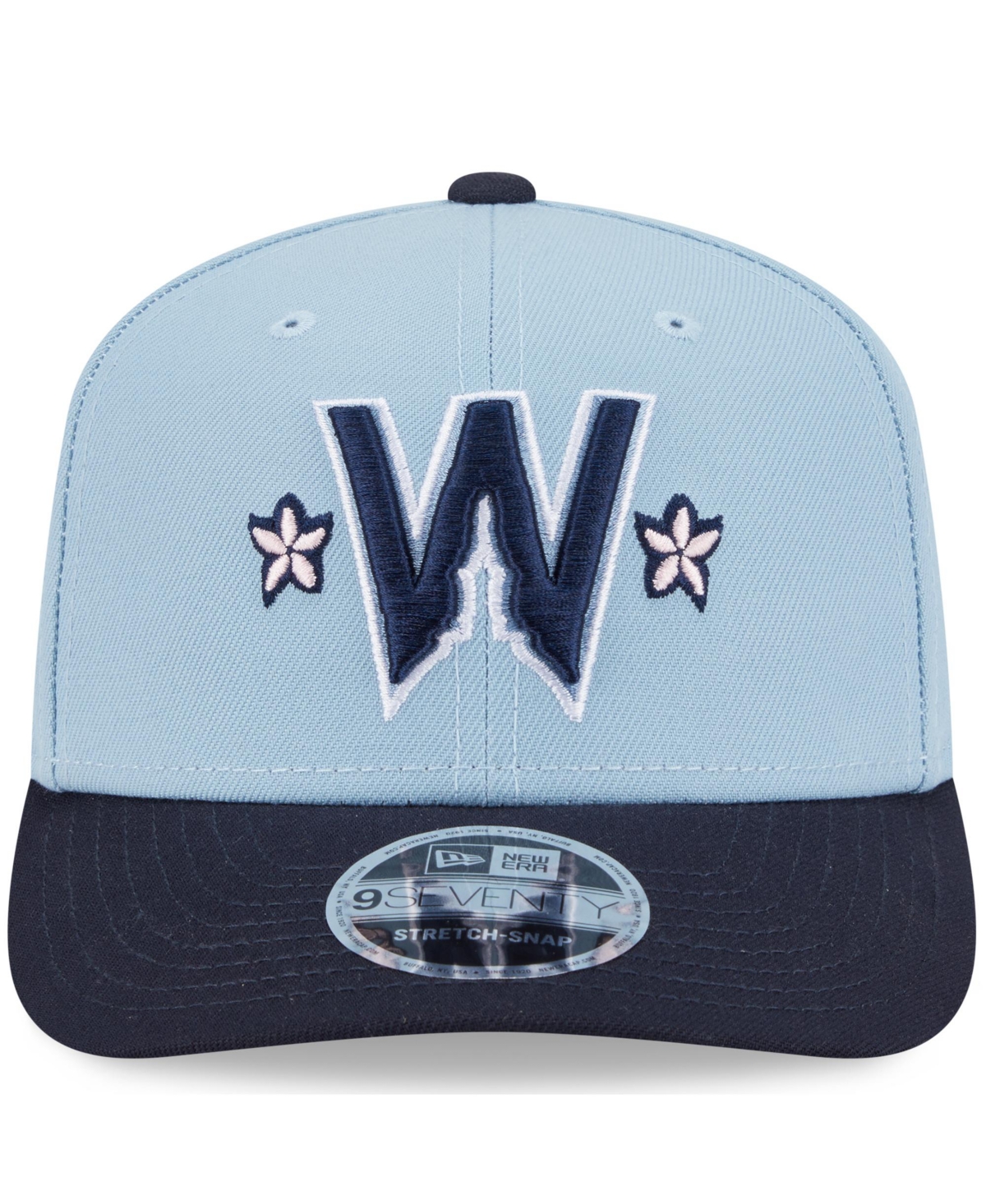New Era Men's Blue Washington Nationals 2025 City Connect 9seventy Adjustable Hat In Blue