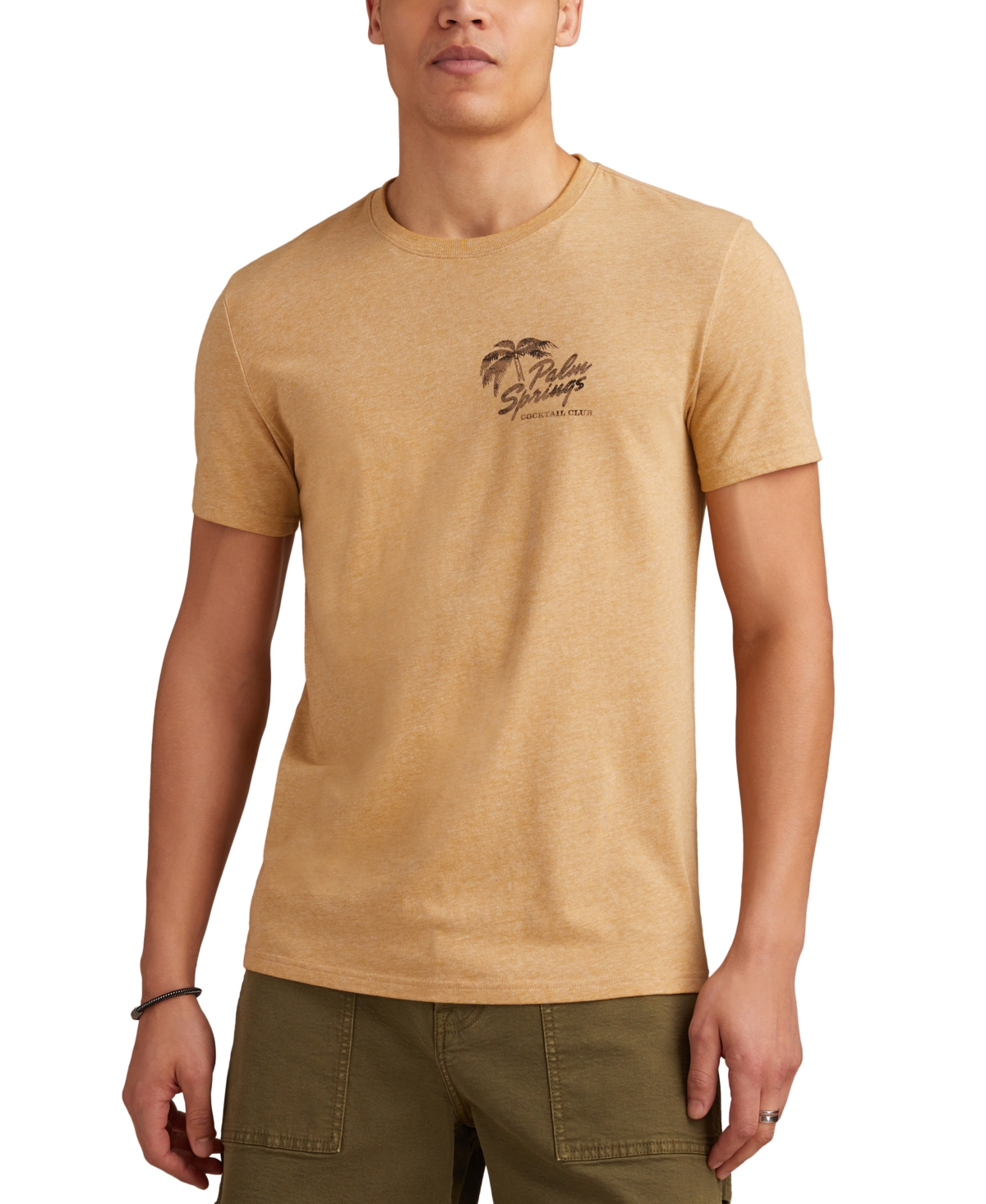 Men's Palm Springs Venom Elixor Short Sleeve Crewneck Graphic T-Shirt - Wood Thrush