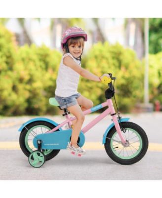 12-Inch Kids Bike with Adjustable Handlebar and Saddle, Lightweight Desig