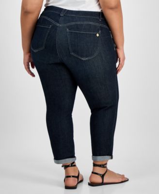 Trendy Plus Size AbSolution Ankle Skimmer Jeans