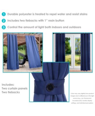 Blackout Curtain Panel with Grommet Top