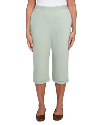 Alfred Dunner - Petite Pull-On Capri Pants