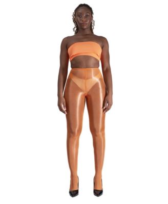 Women's Lustrous Silky Shiny 20 Denier Sheer High-Waist Pantyhose Tights SKU11002-PK	